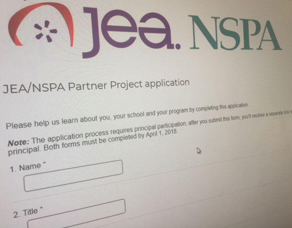 Deadline to apply for JEA/NSPA Partner Project is April 1