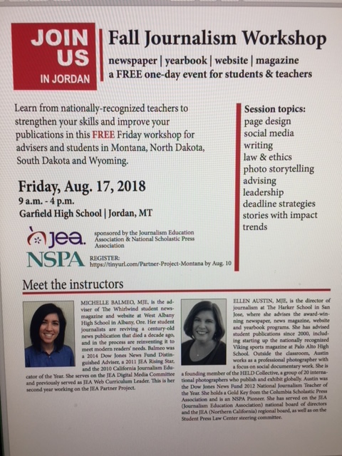 JEA Partner Project to offer one-day workshop Aug. 17 in Jordan