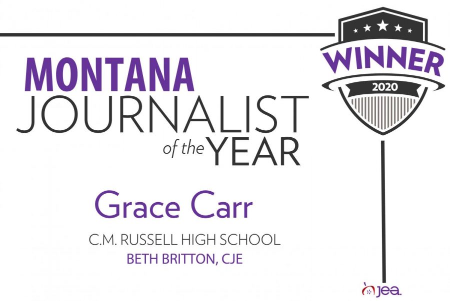 Grace Carr named Montana High School Journalist of the Year