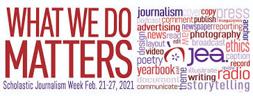 Scholastic Journalism Week set for Feb. 21-27