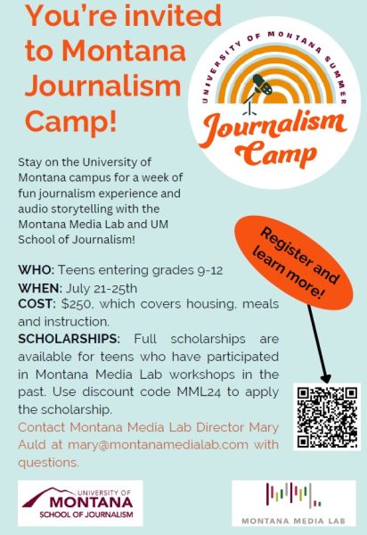 Summer journalism camp planned in Missoula