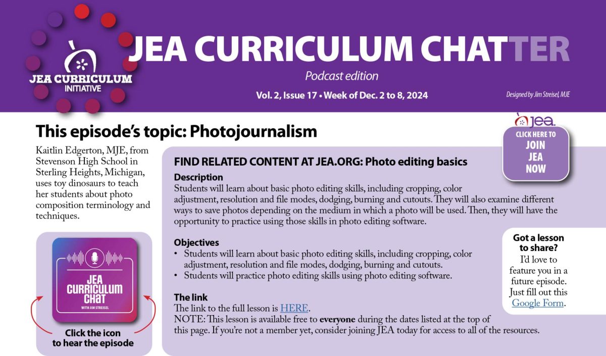 Curriculum Chat: Podcast on Photo Terminology and Techniques